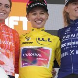 Demi Vollering, Katarzyna Niewiadoma et Pauliena Rooijakkers: les trois premières du Tour de France courront le Tour de Romandie féminin KEYSTONE/AP/Peter Dejong